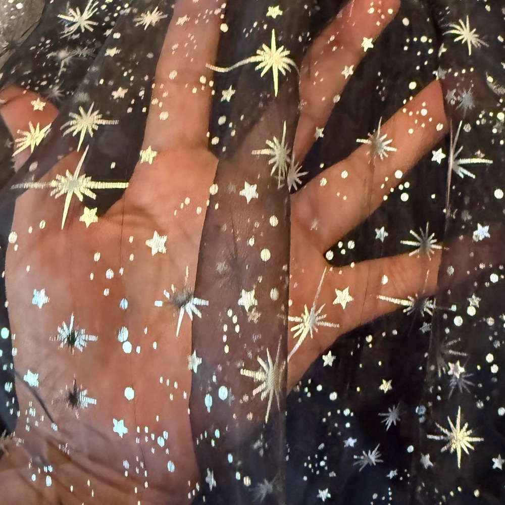 🌟 Celestial Whimsy Mesh Dress (Size 6/7 Small) - Picture 11 of 11